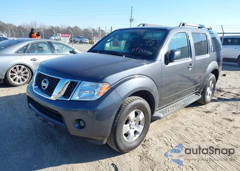 2012 Nissan Pathfinder S z USA, uszkodzony, nr VIN 5N1AR1NN2CC602000